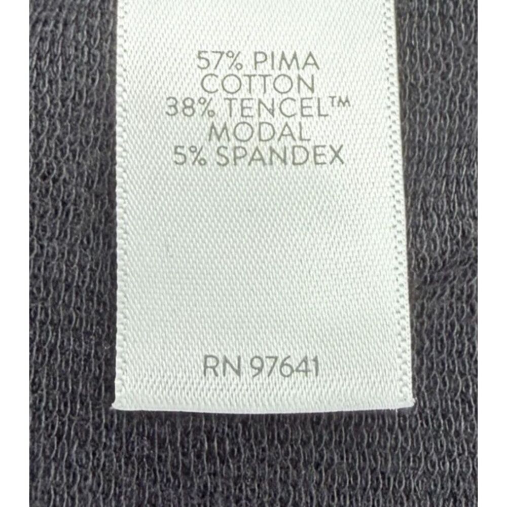 Pure J Jill Affinity French Terry Slim Crop Pants Women's M Petite (Fit 34x22.5) - Picture 8 of 9